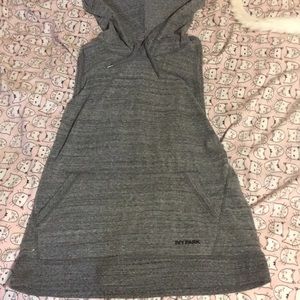 Ivy Park backless sleeveless hoodie